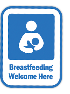 Breastfeeding Welcome Here sign