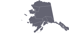Aleutians & Pribilofs map